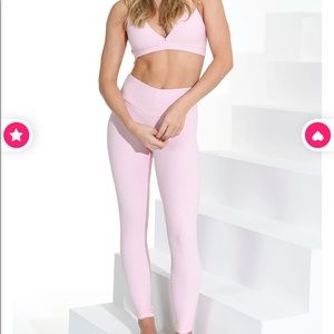 Booty by brabants light pink croc skin set